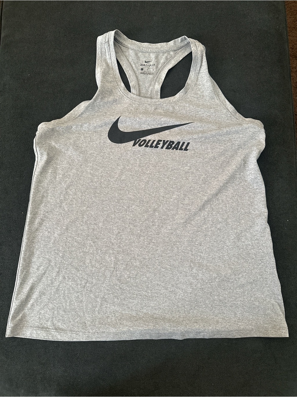 Nike Gray Racerback Volleyball Tank